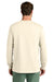 Port & Company PC54LS Mens Core Long Sleeve Crewneck T-Shirt Natural Model Back