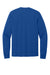 Port & Company PC54LS Mens Core Long Sleeve Crewneck T-Shirt True Royal Blue Flat Back