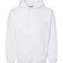 Badger Mens Hooded Sweatshirt Hoodie - White - NEW