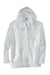 Augusta Sportswear 3160 Mens Full Zip Hooded Rain Jacket Clear Flat Front