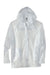 Augusta Sportswear 3160 Unisex Full Zip Hooded Rain Jacket Clear Flat Front