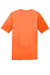 Hanes 4820 Mens Cool DRI Moisture Wicking Short Sleeve Crewneck T-Shirt Safety Orange Flat Back