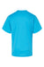 C2 Sport 5200 Youth Performance Moisture Wicking Short Sleeve Crewneck T-Shirt Electric Blue Flat Back