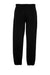 Jerzees 4850MP/4850MR Mens Super Sweats NuBlend Pill Resistant Fleece Sweatpants w/ Pockets Black Flat Back
