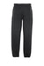 Jerzees 4850MP/4850MR Mens Super Sweats NuBlend Pill Resistant Fleece Sweatpants w/ Pockets Heather Black Flat Back