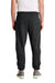Jerzees 4850MP/4850MR Mens Super Sweats NuBlend Pill Resistant Fleece Sweatpants w/ Pockets Heather Black Model Back