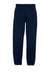 Jerzees 4850MP/4850MR Mens Super Sweats NuBlend Pill Resistant Fleece Sweatpants w/ Pockets Navy Blue Flat Back