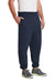 Jerzees 4850MP/4850MR Mens Super Sweats NuBlend Pill Resistant Fleece Sweatpants w/ Pockets Navy Blue Model 3q