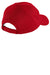 Port Authority Hats YC833 Youth Pro Mesh Adjustable Hat Red Flat Back