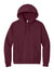 Jerzees 4997M/4997MR Mens Super Sweats NuBlend Pill Resistant Fleece Hooded Sweatshirt Hoodie w/ Pouch Pocket Maroon Flat Front