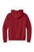 Jerzees 4997M/4997MR Mens Super Sweats NuBlend Pill Resistant Fleece Hooded Sweatshirt Hoodie w/ Pouch Pocket True Red Flat Back