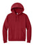 Jerzees 4997M/4997MR Mens Super Sweats NuBlend Pill Resistant Fleece Hooded Sweatshirt Hoodie w/ Pouch Pocket True Red Flat Front