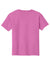 Gildan 5000B Youth Short Sleeve Crewneck T-Shirt Azalea Pink Flat Back