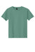 Gildan 5000B Youth Short Sleeve Crewneck T-Shirt Aquatic Green Flat Front