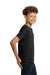 Gildan 5000B Youth Short Sleeve Crewneck T-Shirt Black Model Side