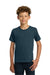 Gildan 5000B Youth Short Sleeve Crewneck T-Shirt Dusk Blue Model Front