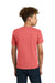 Gildan 5000B Youth Short Sleeve Crewneck T-Shirt Coral Silk Model Back