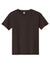 Gildan 5000B Youth Short Sleeve Crewneck T-Shirt Dark Chocolate Brown Flat Front