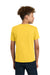 Gildan 5000B Youth Short Sleeve Crewneck T-Shirt Daisy Yellow Model Back