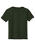 Gildan 5000B Youth Short Sleeve Crewneck T-Shirt Forest Green Flat Back