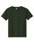 Gildan 5000B Youth Short Sleeve Crewneck T-Shirt Forest Green Flat Front