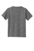 Gildan 5000B Youth Short Sleeve Crewneck T-Shirt Heather Graphite Grey Flat Back