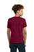 Gildan 5000B Youth Short Sleeve Crewneck T-Shirt Garnet Red Model Back