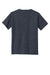 Gildan 5000B Youth Short Sleeve Crewneck T-Shirt Heather Navy Blue Flat Back