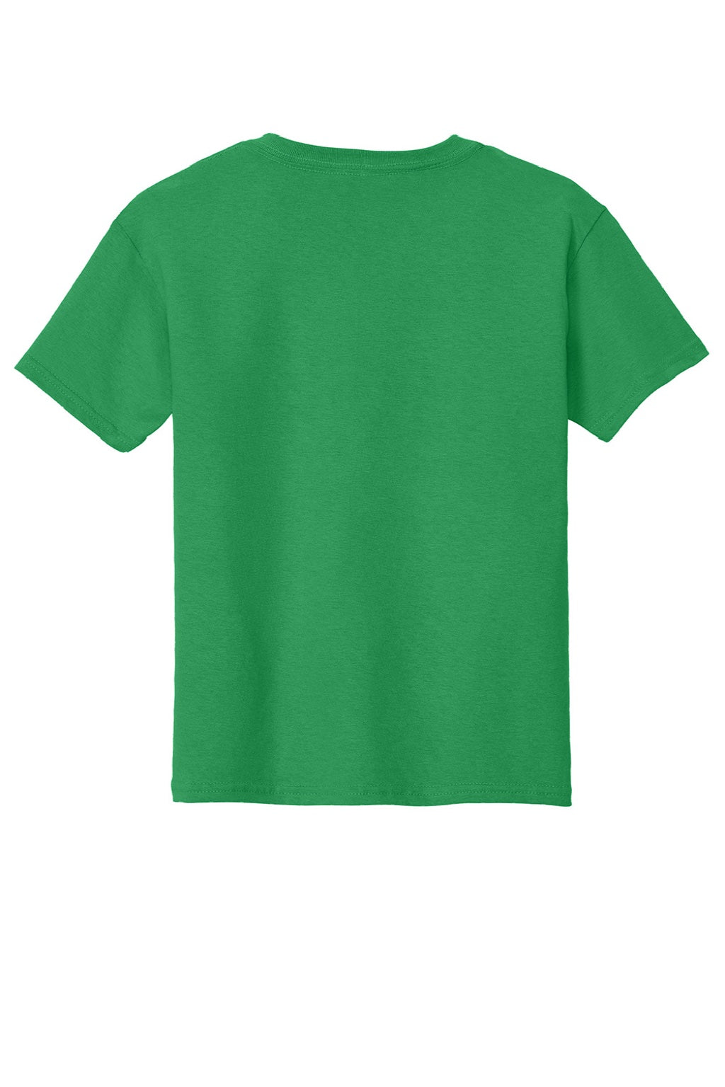Gildan 5000B Youth Short Sleeve Crewneck T-Shirt Irish Green Flat Back