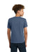 Gildan 5000B Youth Short Sleeve Crewneck T-Shirt Indigo Blue Model Back