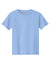 Gildan 5000B Youth Short Sleeve Crewneck T-Shirt Light Blue Flat Front