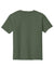 Gildan 5000B Youth Short Sleeve Crewneck T-Shirt Military Green Flat Back