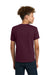 Gildan 5000B Youth Short Sleeve Crewneck T-Shirt Maroon Model Back