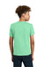 Gildan 5000B Youth Short Sleeve Crewneck T-Shirt Mint Green Model Back