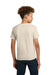 Gildan 5000B Youth Short Sleeve Crewneck T-Shirt Natural Model Back