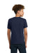 Gildan 5000B Youth Short Sleeve Crewneck T-Shirt Navy Blue Model Back