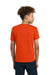 Gildan 5000B Youth Short Sleeve Crewneck T-Shirt Orange Model Back
