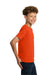 Gildan 5000B Youth Short Sleeve Crewneck T-Shirt Orange Model Side