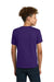 Gildan 5000B Youth Short Sleeve Crewneck T-Shirt Purple Model Back