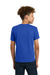 Gildan 5000B Youth Short Sleeve Crewneck T-Shirt Royal Blue Model Back