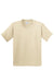 Gildan 5000B Youth Short Sleeve Crewneck T-Shirt Sand Flat Front