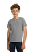 Gildan 5000B Youth Short Sleeve Crewneck T-Shirt Sport Grey Model Front