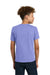 Gildan 5000B Youth Short Sleeve Crewneck T-Shirt Violet Purple Model Back