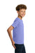 Gildan 5000B Youth Short Sleeve Crewneck T-Shirt Violet Purple Model Side
