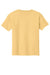 Gildan 5000B Youth Short Sleeve Crewneck T-Shirt Yellow Haze Flat Back