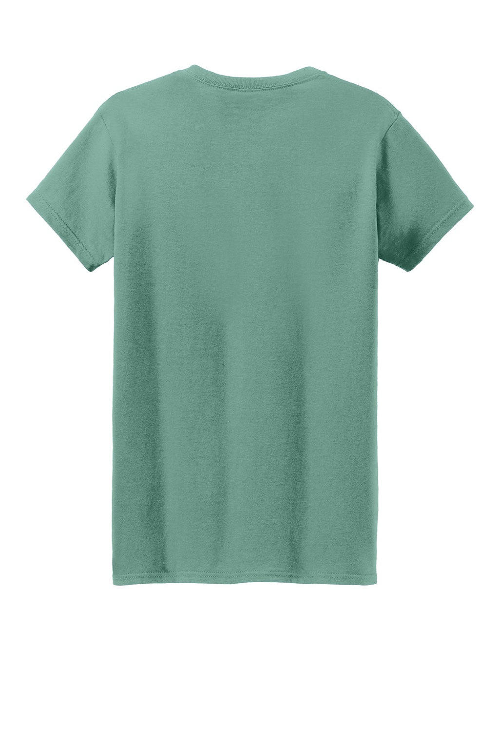 Gildan 5000L Womens Short Sleeve Crewneck T-Shirt Aquatic Green Flat Back