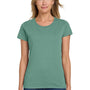 Gildan Womens Short Sleeve Crewneck T-Shirt - Aquatic Green