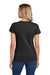 Gildan 5000L Womens Short Sleeve Crewneck T-Shirt Black Model Back