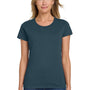Gildan Womens Short Sleeve Crewneck T-Shirt - Dusk Blue