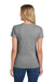 Gildan 5000L Womens Short Sleeve Crewneck T-Shirt Heather Graphite Grey Model Back